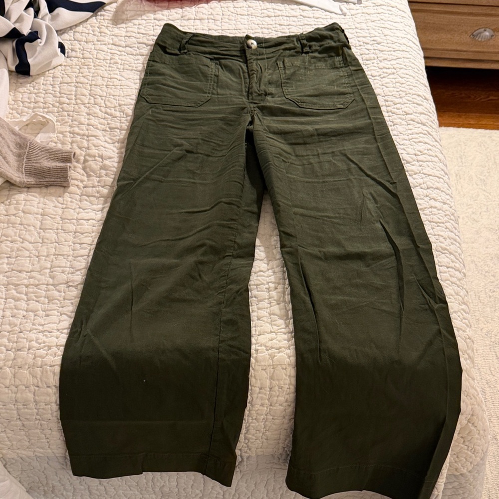 Maeve Colette Wide-Leg Pants